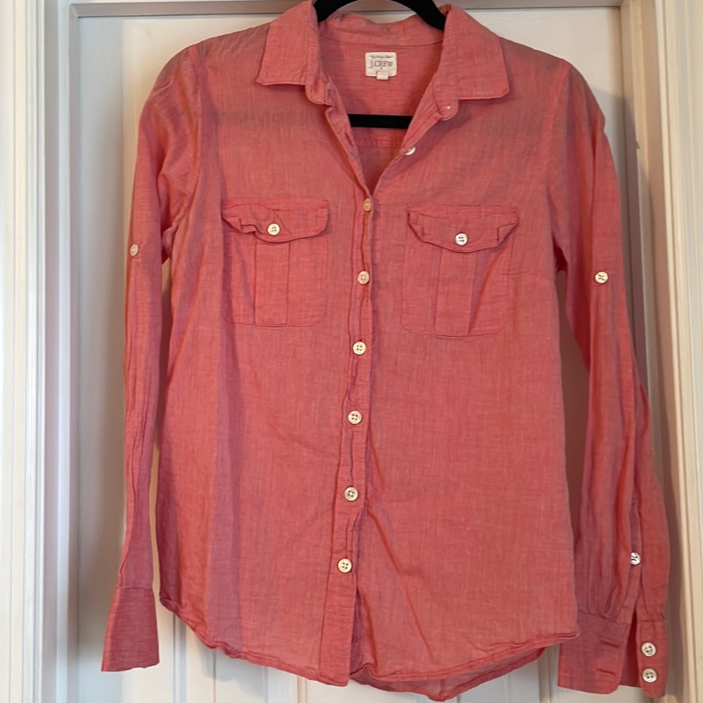 J. Crew Perfect button up